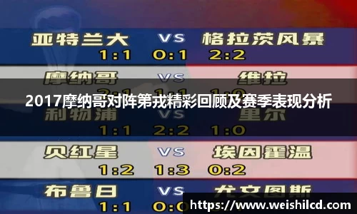 2017摩纳哥对阵第戎精彩回顾及赛季表现分析