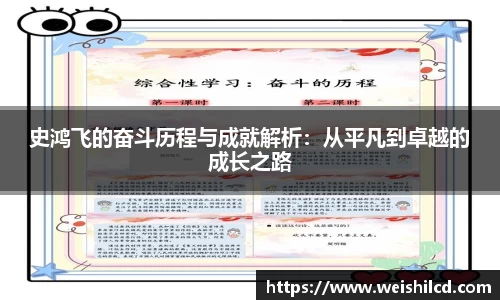 史鸿飞的奋斗历程与成就解析：从平凡到卓越的成长之路
